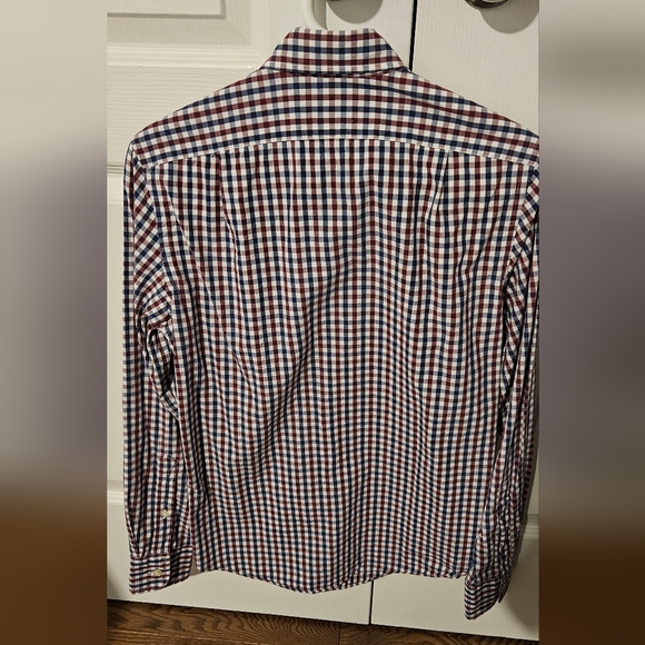 J.Crew Men's Gingham Button-Down Shirt - Picture 2 of 4